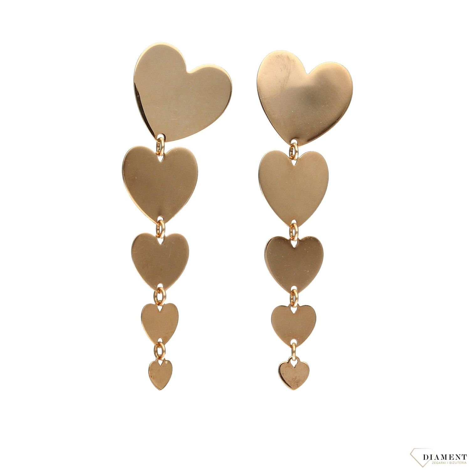 Kolczyki srebrne pozł. długie serca Dall'Acqua OR RM 21177 099v.jpg